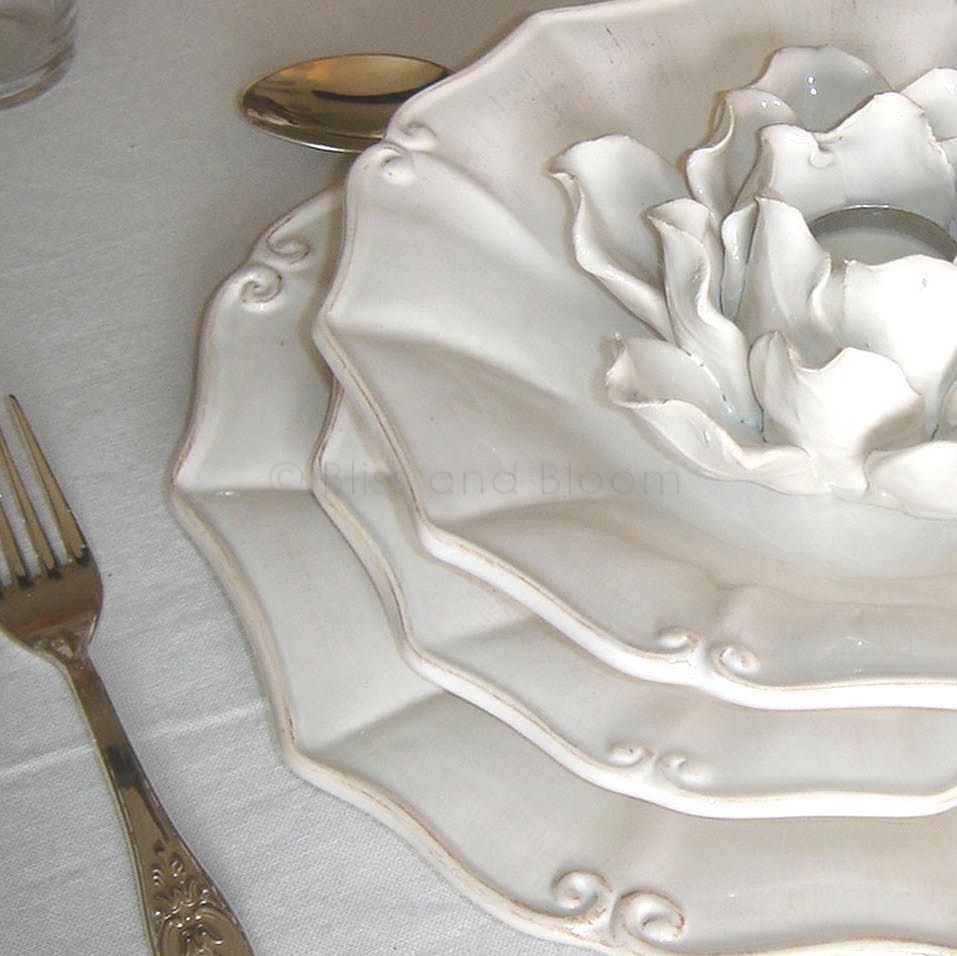 French Style 18pc Dinner Set Bliss And Bloom Ltd